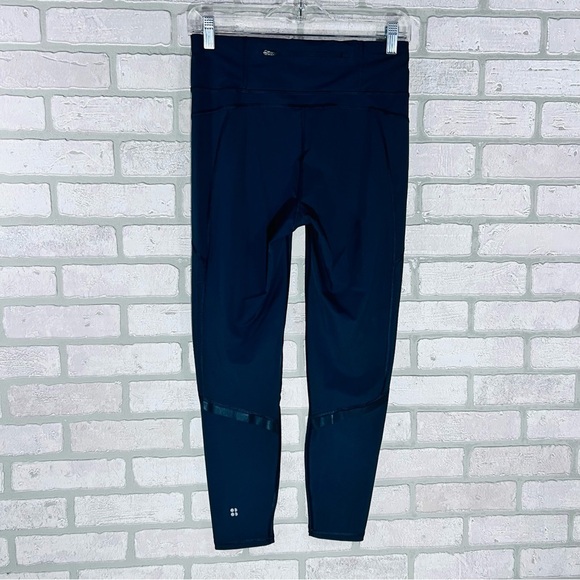 Sweaty Betty The Zero Gravity Illuminate Running Leggings in Dark Gray Size M - Picture 4 of 9